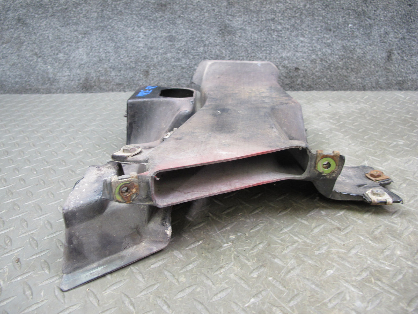 86-88 Mazda RX7 FC3S Front Right Fender Liner w Brake Air Vent Duct Set OEM