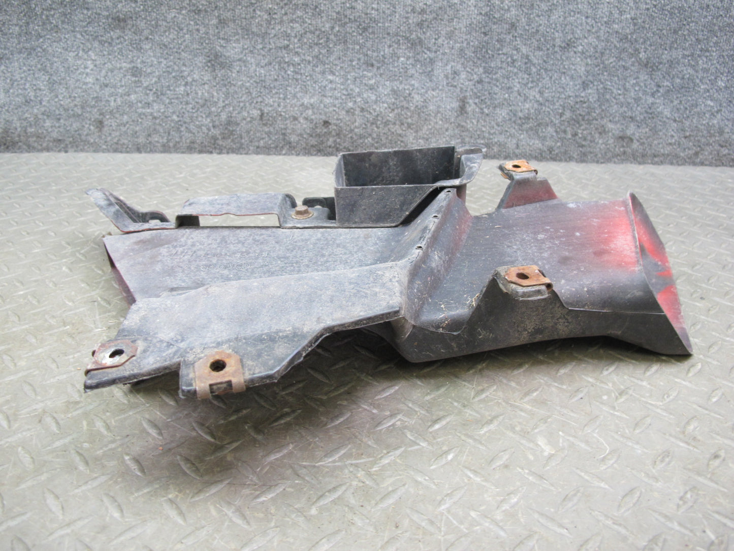 86-88 Mazda RX7 FC3S Front Left Fender Liner w Brake Air Vent Duct Set OEM