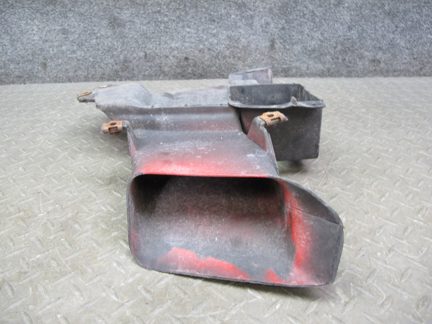 86-88 Mazda RX7 FC3S Front Left Fender Liner w Brake Air Vent Duct Set OEM