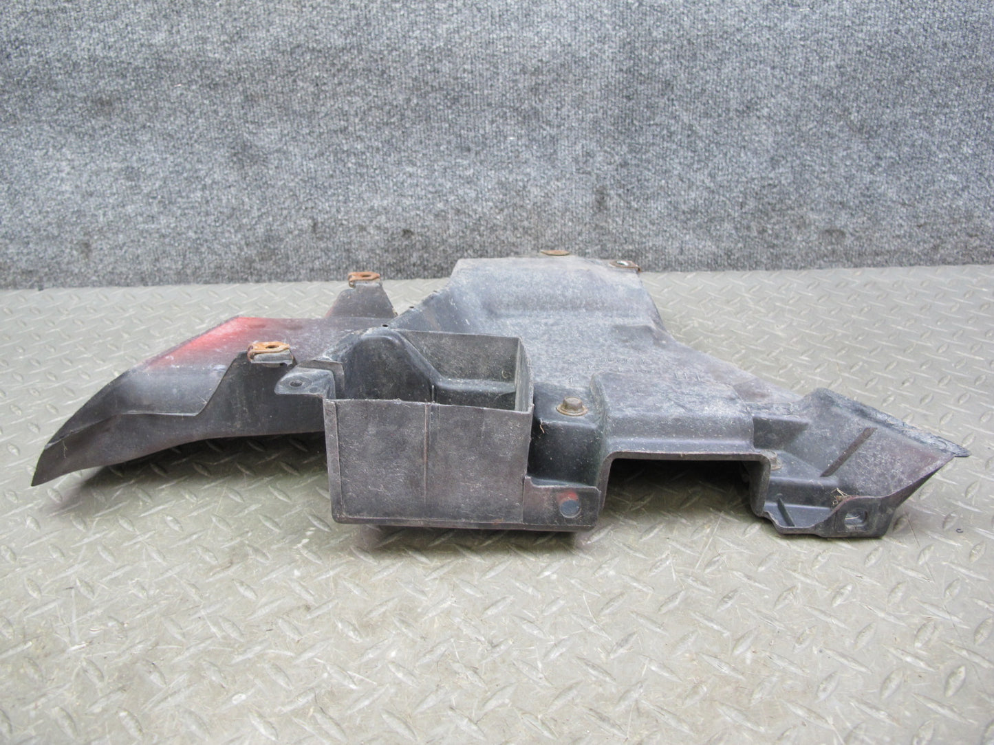 86-88 Mazda RX7 FC3S Front Left Fender Liner w Brake Air Vent Duct Set OEM