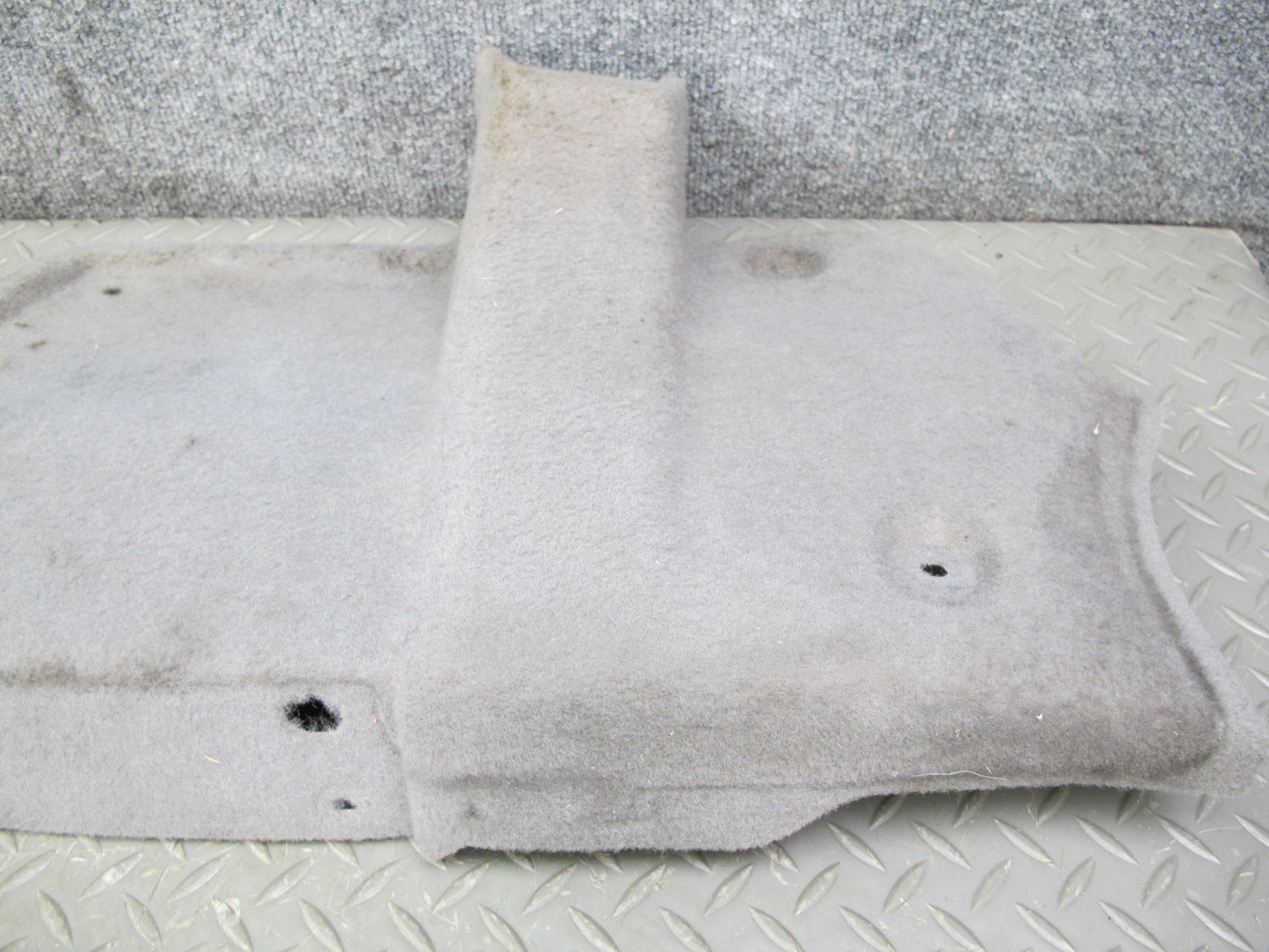 1988 Mazda RX7 FC3S Convertible Rear Under Seat Lower Trim Cover Panel Gray OEM