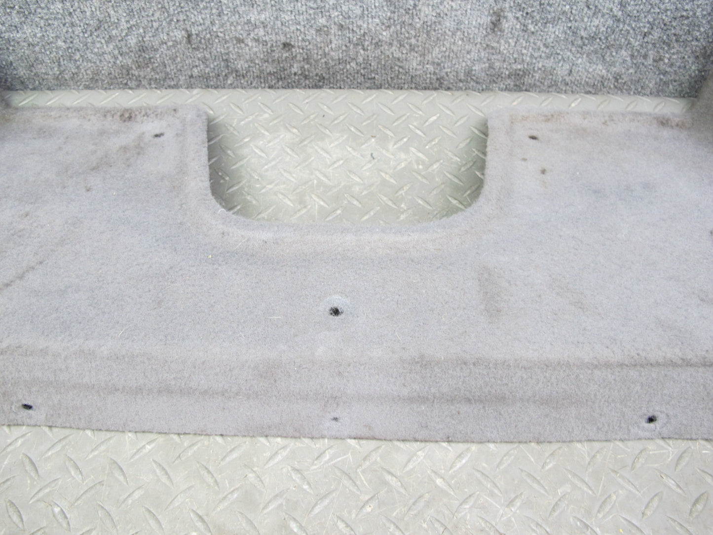 1988 Mazda RX7 FC3S Convertible Rear Under Seat Lower Trim Cover Panel Gray OEM
