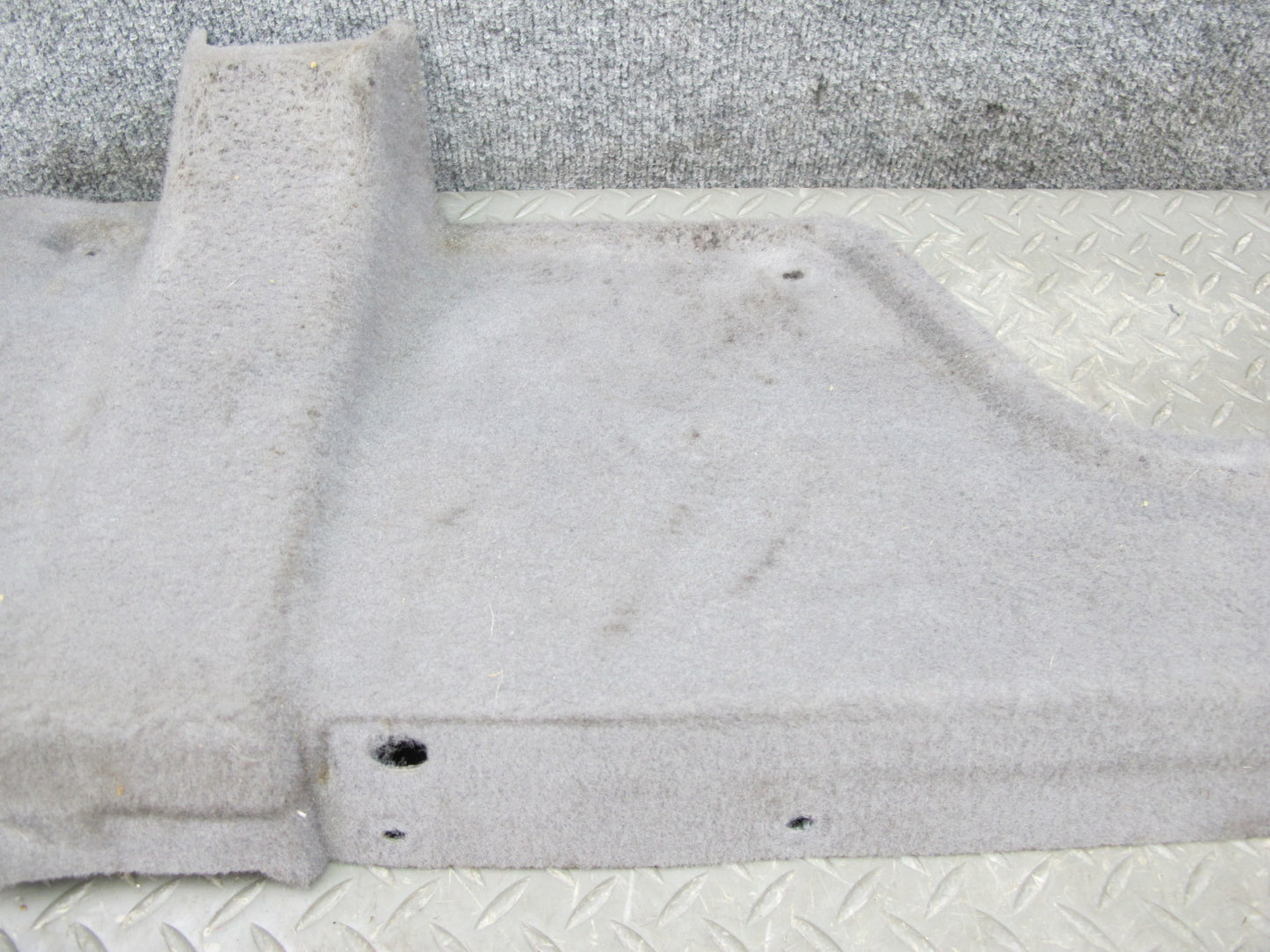 1988 Mazda RX7 FC3S Convertible Rear Under Seat Lower Trim Cover Panel Gray OEM