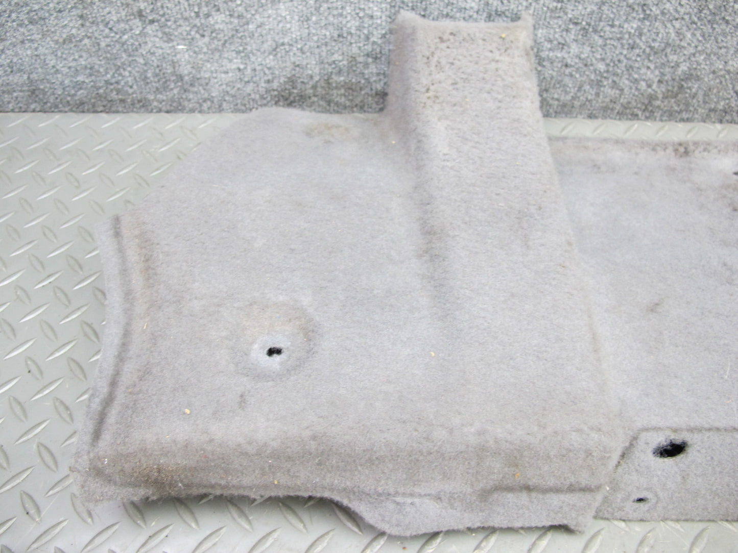 1988 Mazda RX7 FC3S Convertible Rear Under Seat Lower Trim Cover Panel Gray OEM