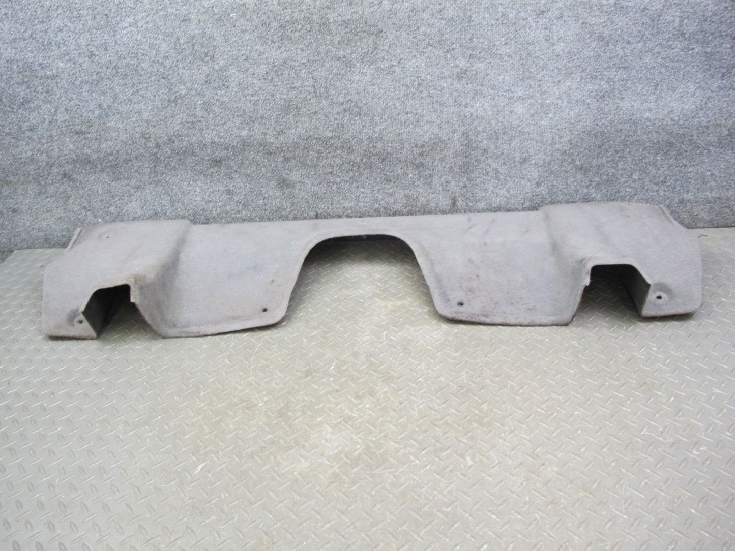 1988 Mazda RX7 FC3S Convertible Rear Under Seat Lower Trim Cover Panel Gray OEM