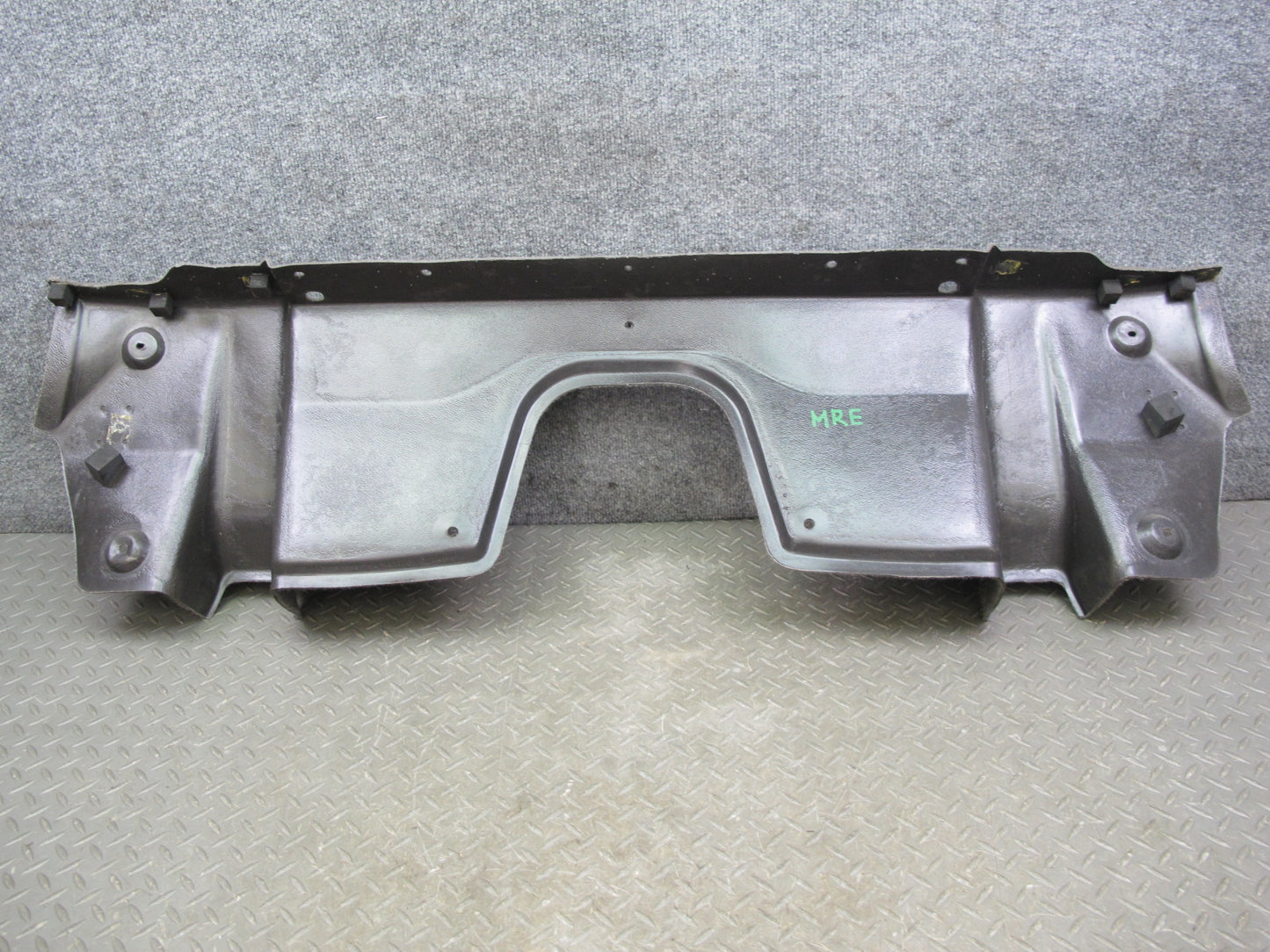 1988 Mazda RX7 FC3S Convertible Rear Under Seat Lower Trim Cover Panel Gray OEM