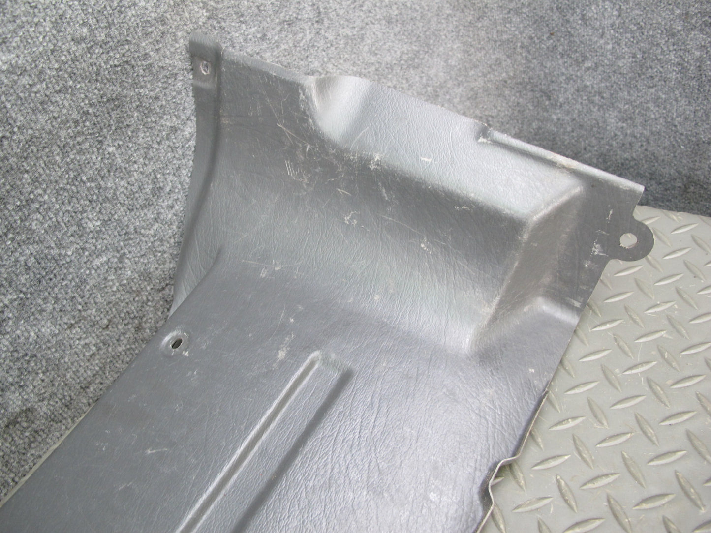 88-91 Mazda RX7 FC3S Convertible Trunk Rear Trim Panel Cover Gray OEM