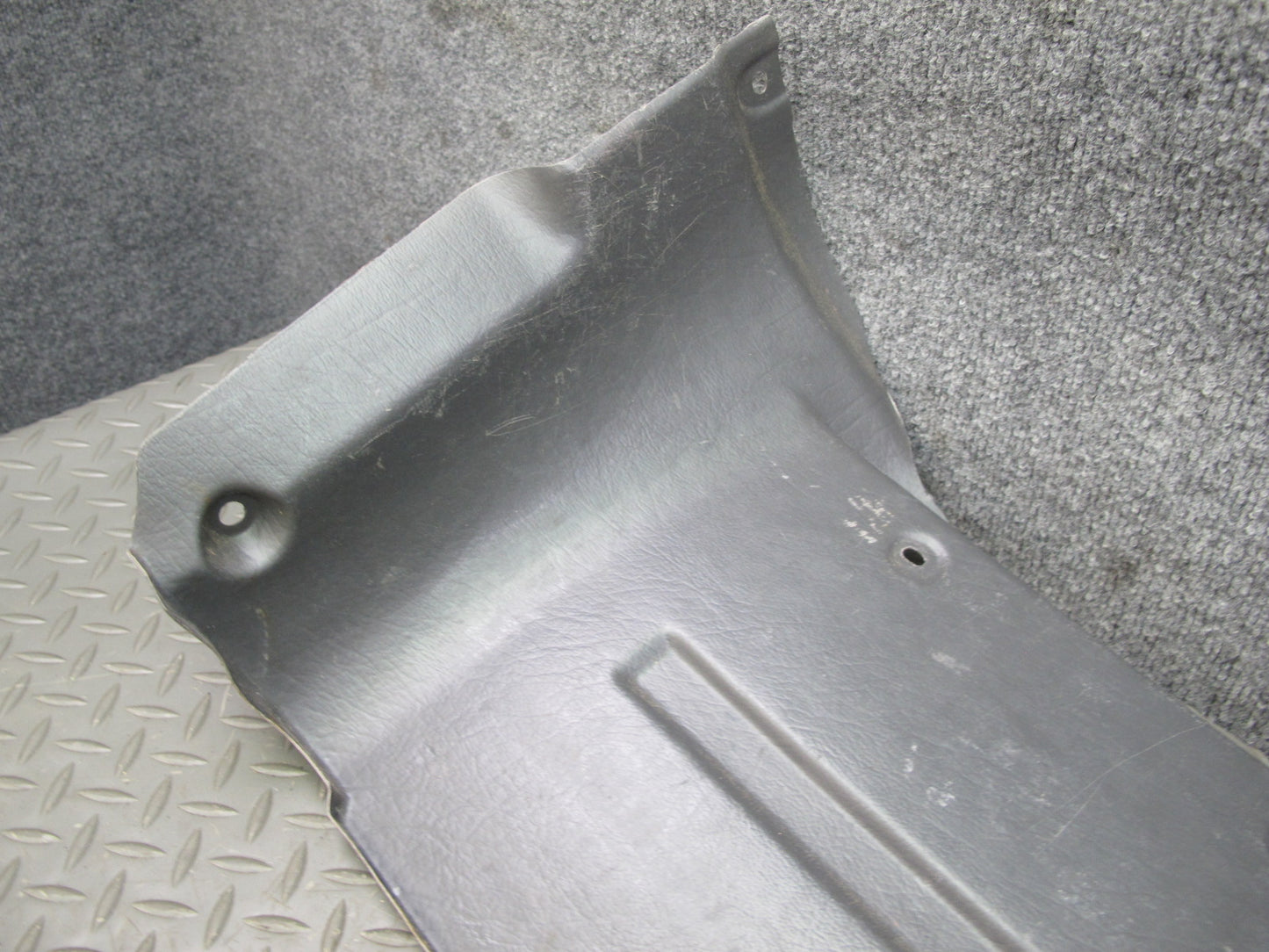 88-91 Mazda RX7 FC3S Convertible Trunk Rear Trim Panel Cover Gray OEM