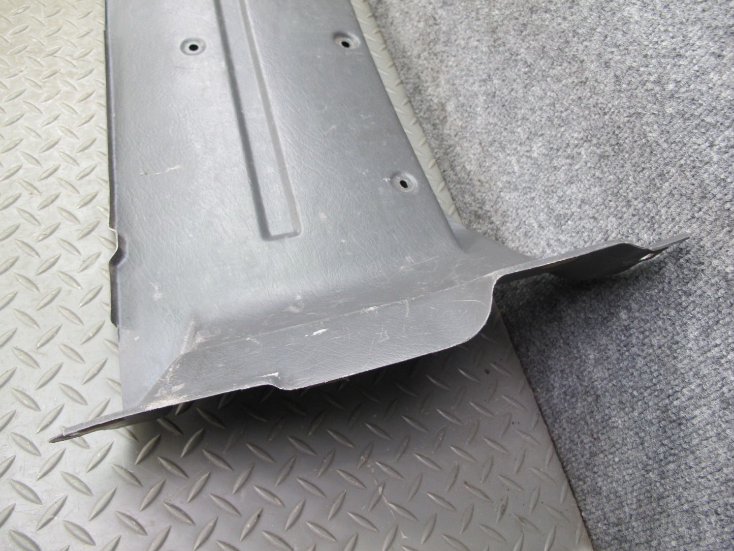 88-91 Mazda RX7 FC3S Convertible Trunk Rear Trim Panel Cover Gray OEM