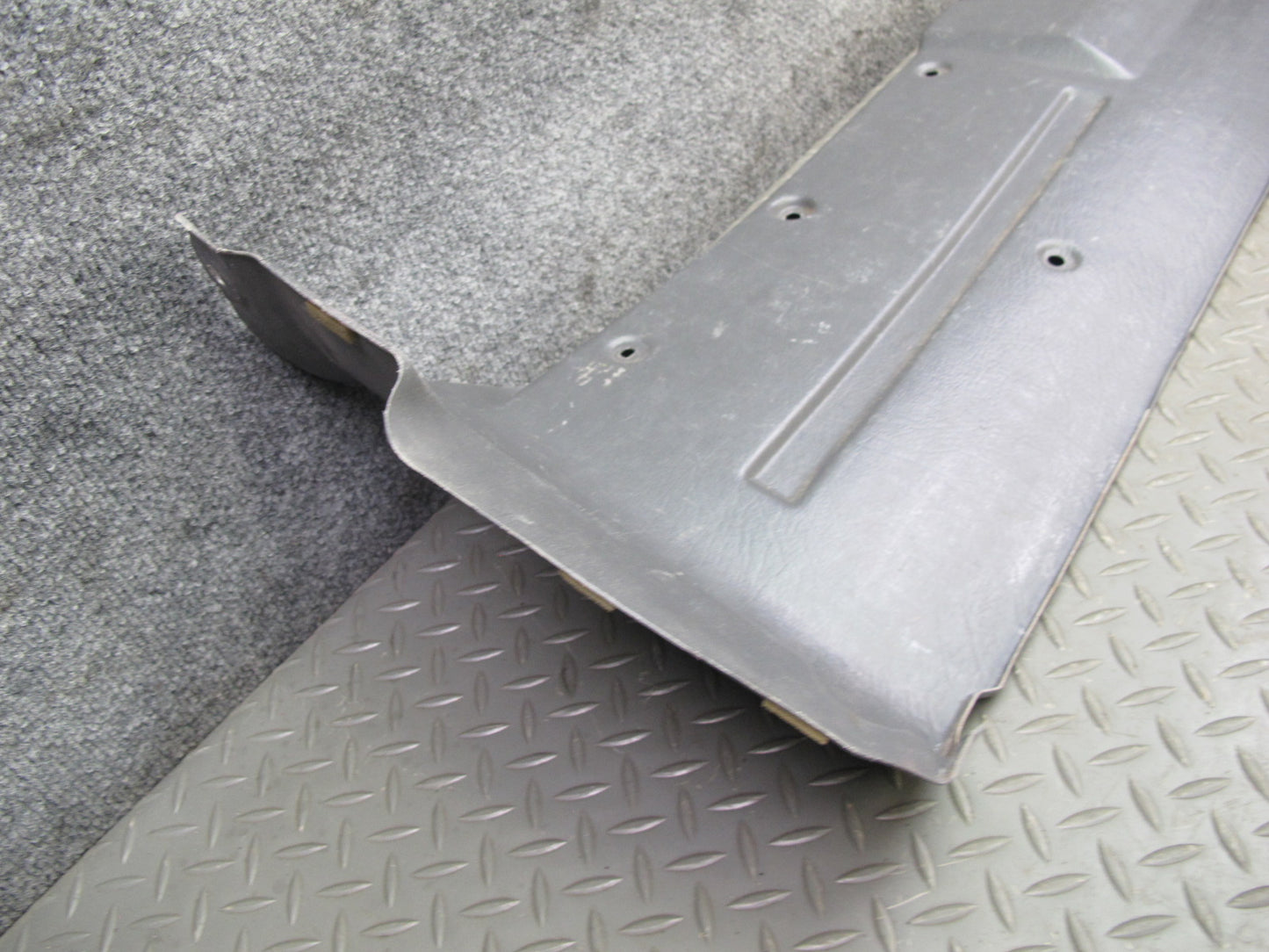 88-91 Mazda RX7 FC3S Convertible Trunk Rear Trim Panel Cover Gray OEM