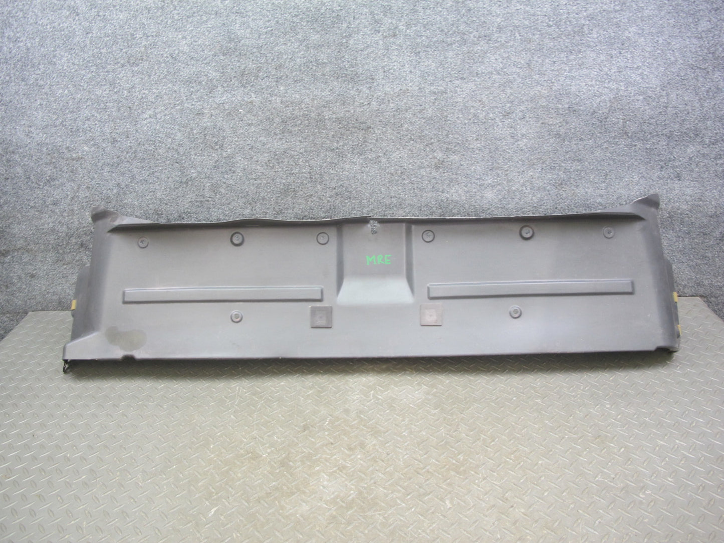 88-91 Mazda RX7 FC3S Convertible Trunk Rear Trim Panel Cover Gray OEM