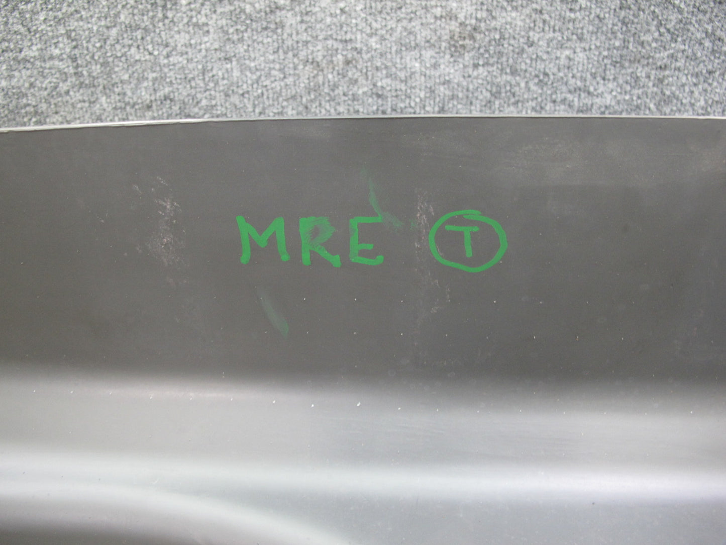 88-91 Mazda RX7 FC3S Convertible Trunk Front Trim Panel Cover Gray OEM