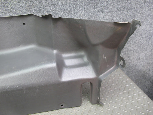 88-91 Mazda RX7 FC3S Convertible Trunk Front Trim Panel Cover Gray OEM