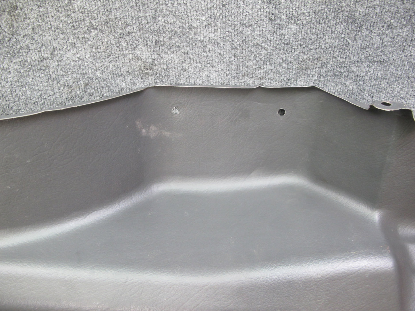 88-91 Mazda RX7 FC3S Convertible Trunk Front Trim Panel Cover Gray OEM