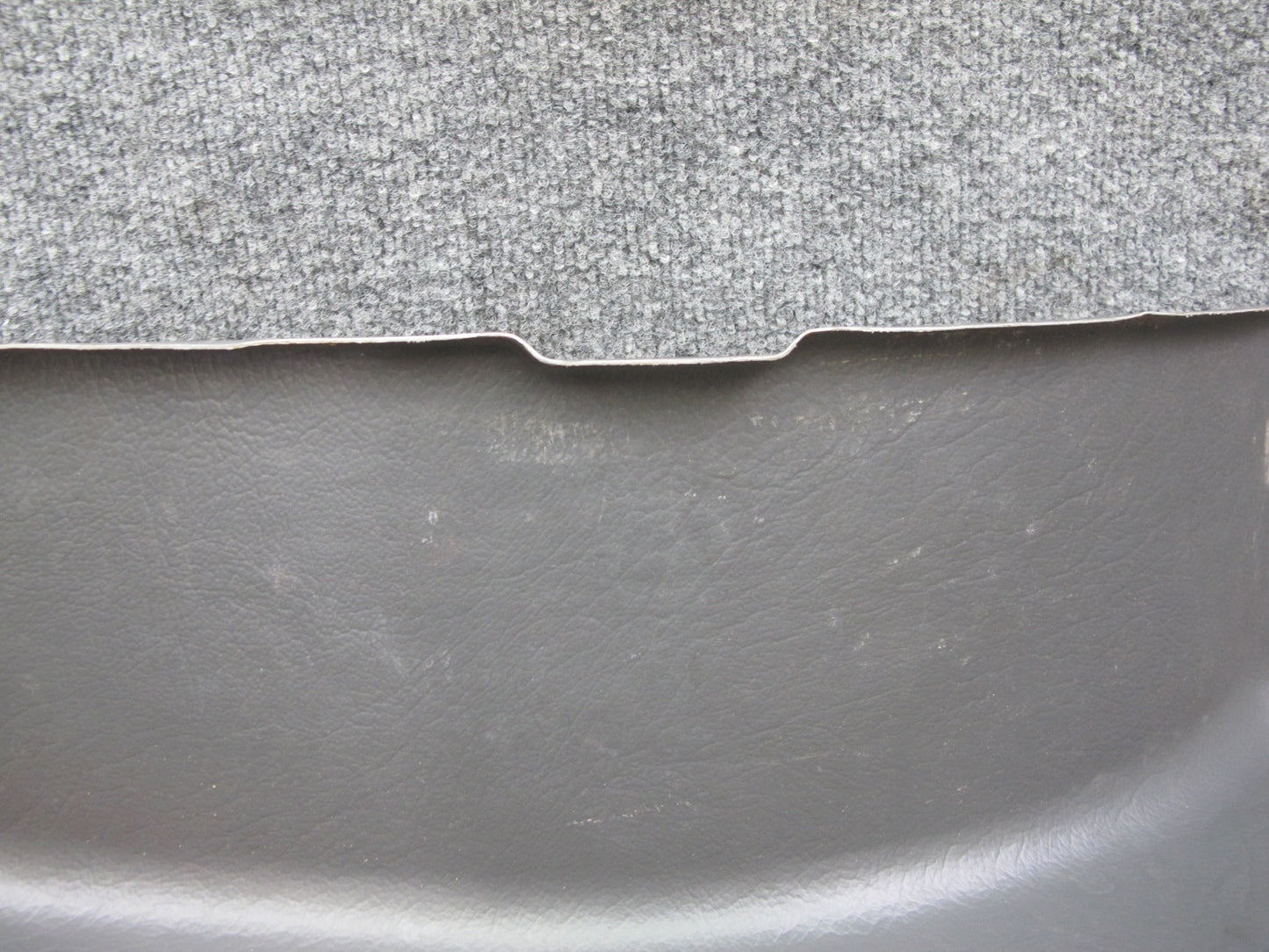 88-91 Mazda RX7 FC3S Convertible Trunk Front Trim Panel Cover Gray OEM