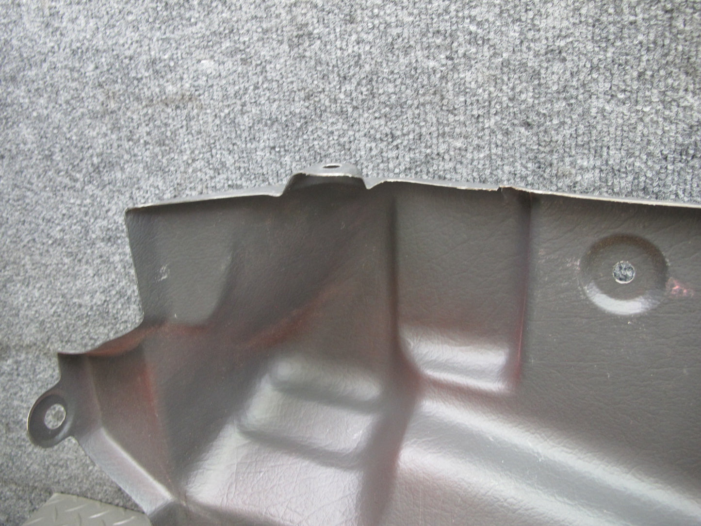 88-91 Mazda RX7 FC3S Convertible Trunk Front Trim Panel Cover Gray OEM