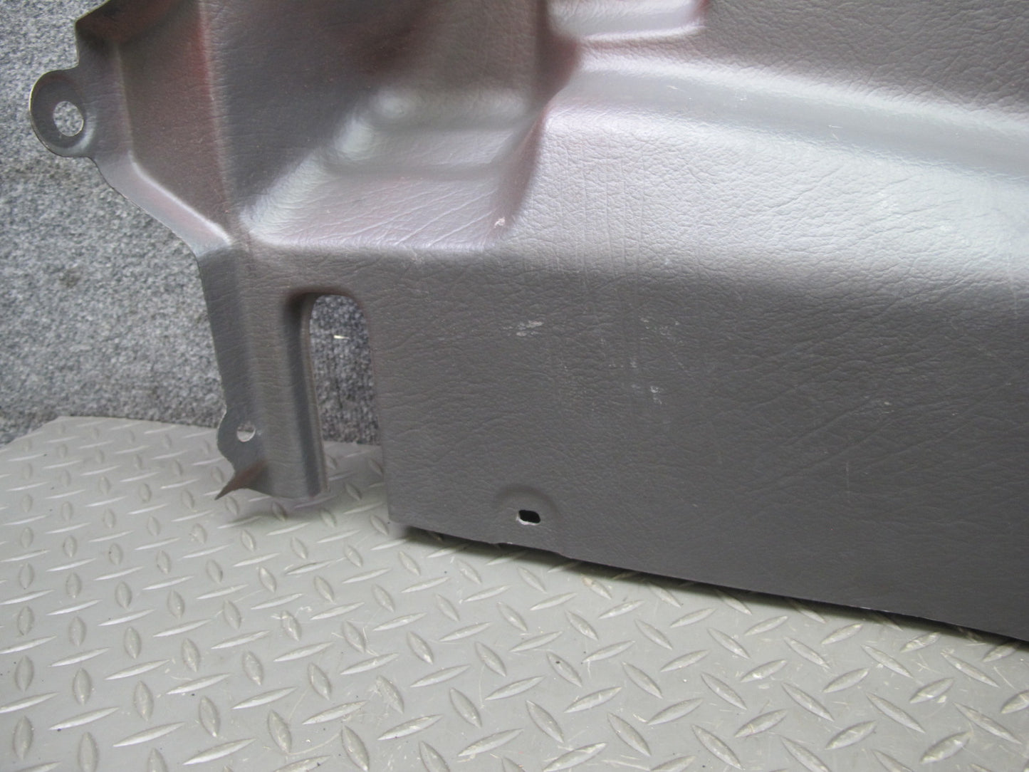 88-91 Mazda RX7 FC3S Convertible Trunk Front Trim Panel Cover Gray OEM