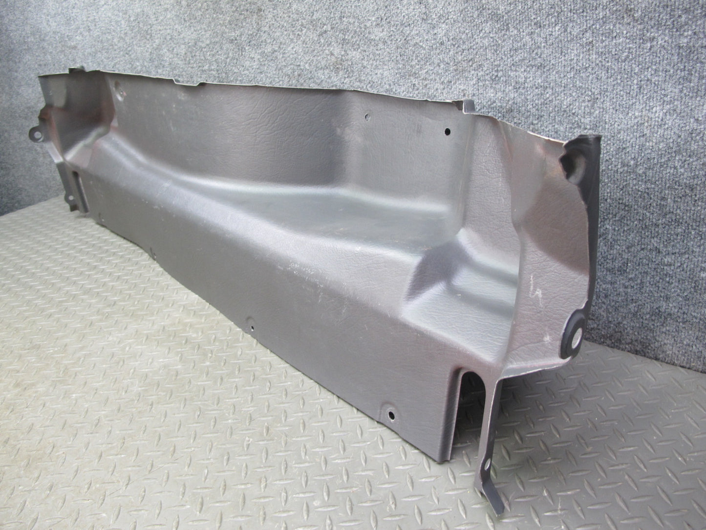 88-91 Mazda RX7 FC3S Convertible Trunk Front Trim Panel Cover Gray OEM