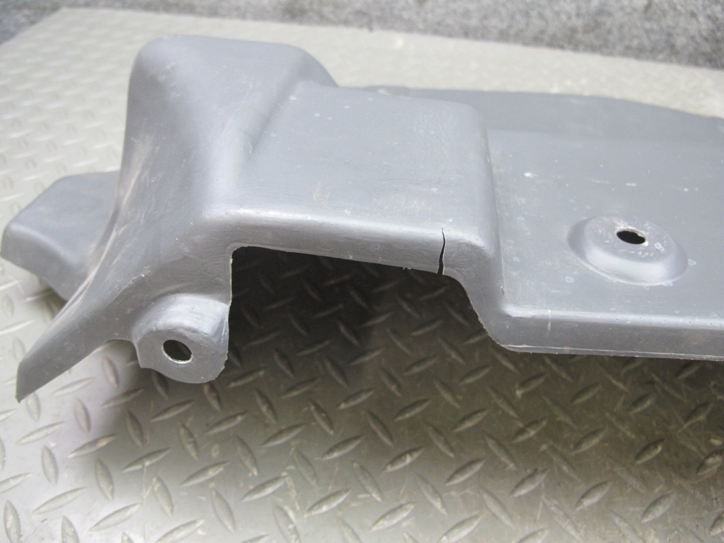 88-91 Mazda RX7 FC3S Convertible Trunk Front Trim Panel Cover Gray OEM