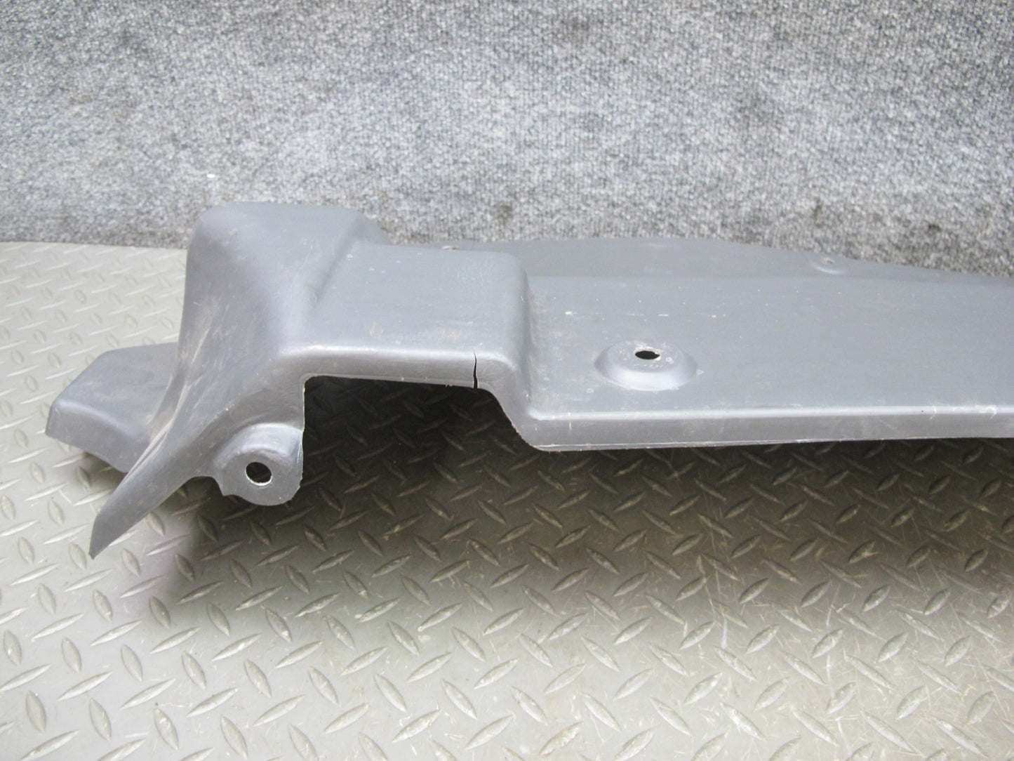 88-91 Mazda RX7 FC3S Convertible Trunk Front Trim Panel Cover Gray OEM