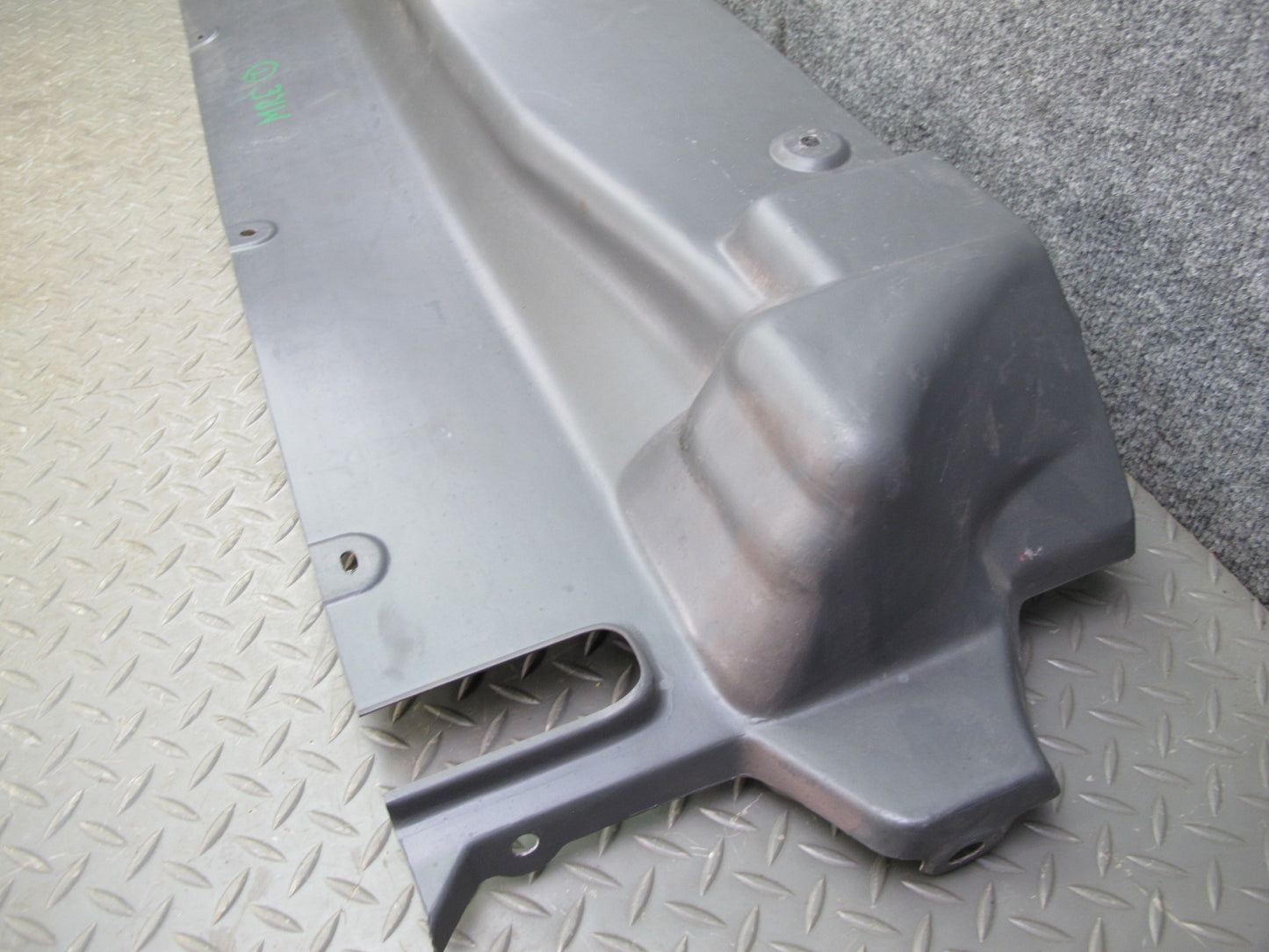 88-91 Mazda RX7 FC3S Convertible Trunk Front Trim Panel Cover Gray OEM