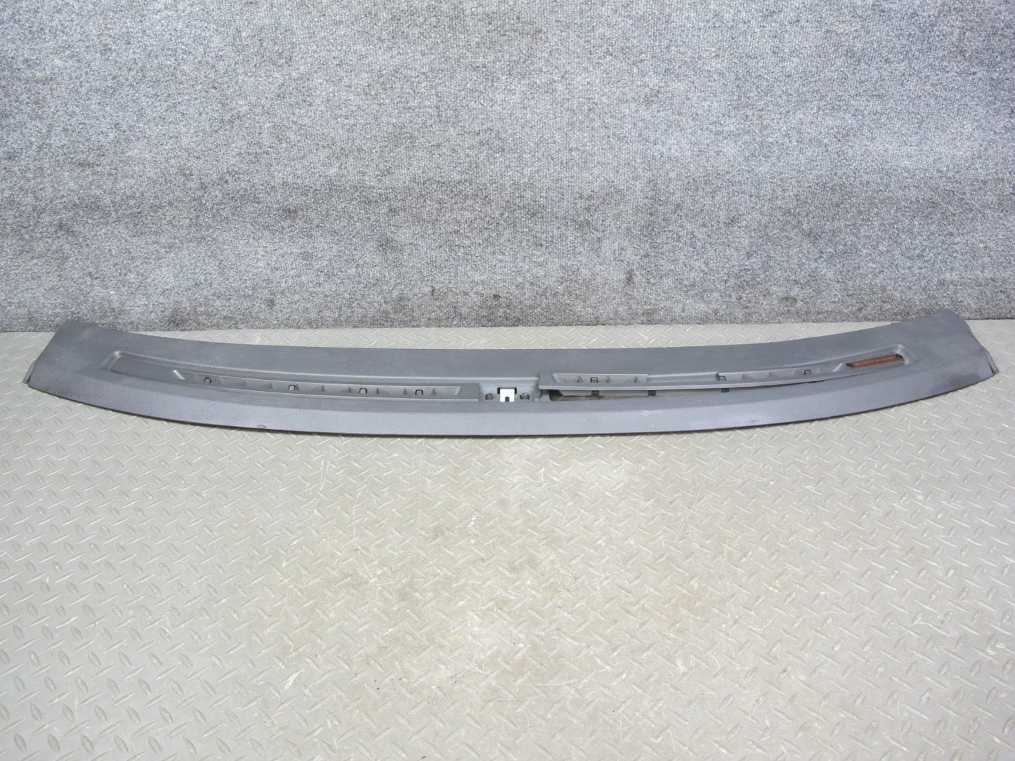 86-88 Mazda RX7 FC3S Dashboard Dash Upper Air Vent Trim Cover Panel Gray OEM