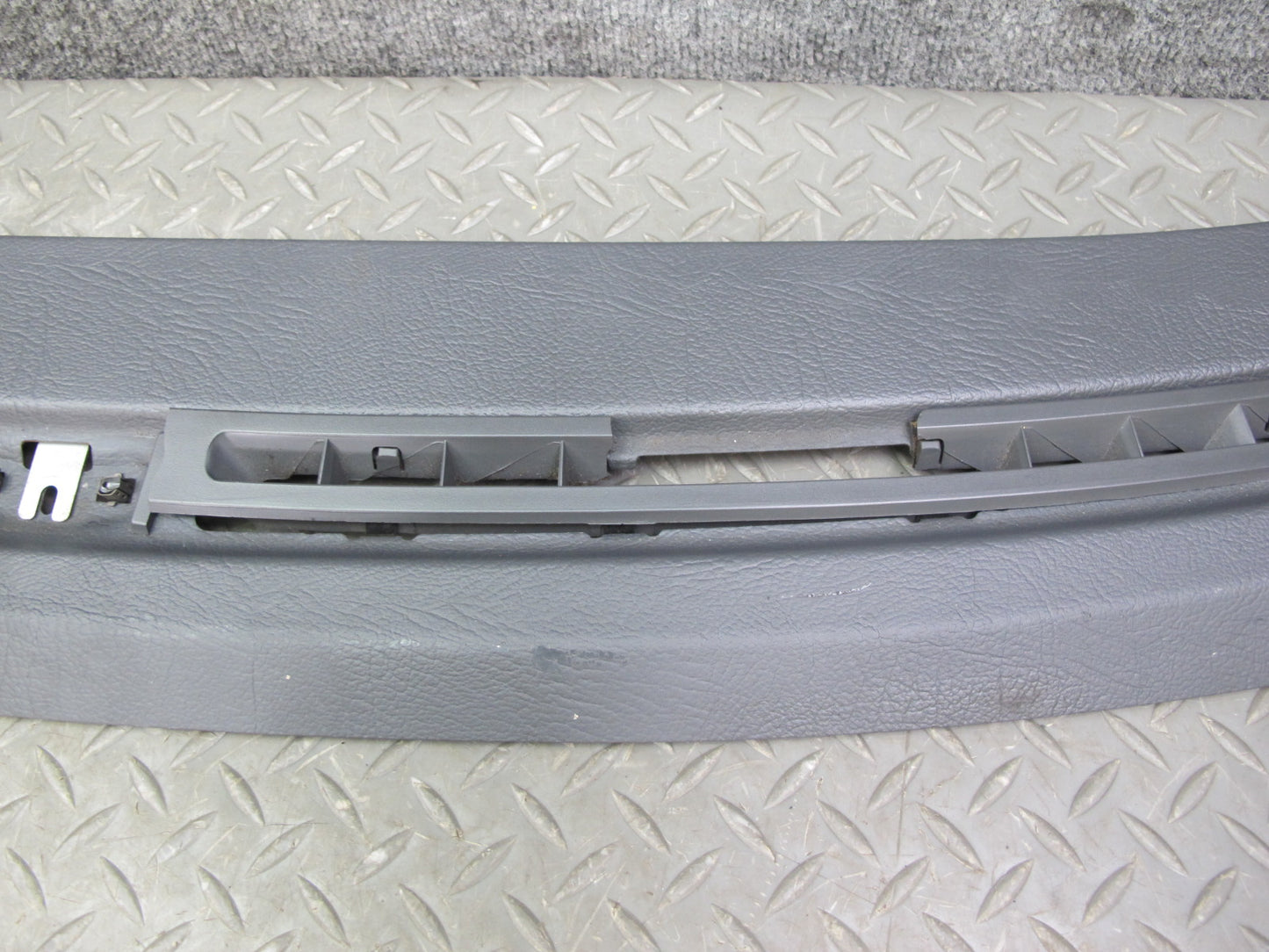 86-88 Mazda RX7 FC3S Dashboard Dash Upper Air Vent Trim Cover Panel Gray OEM