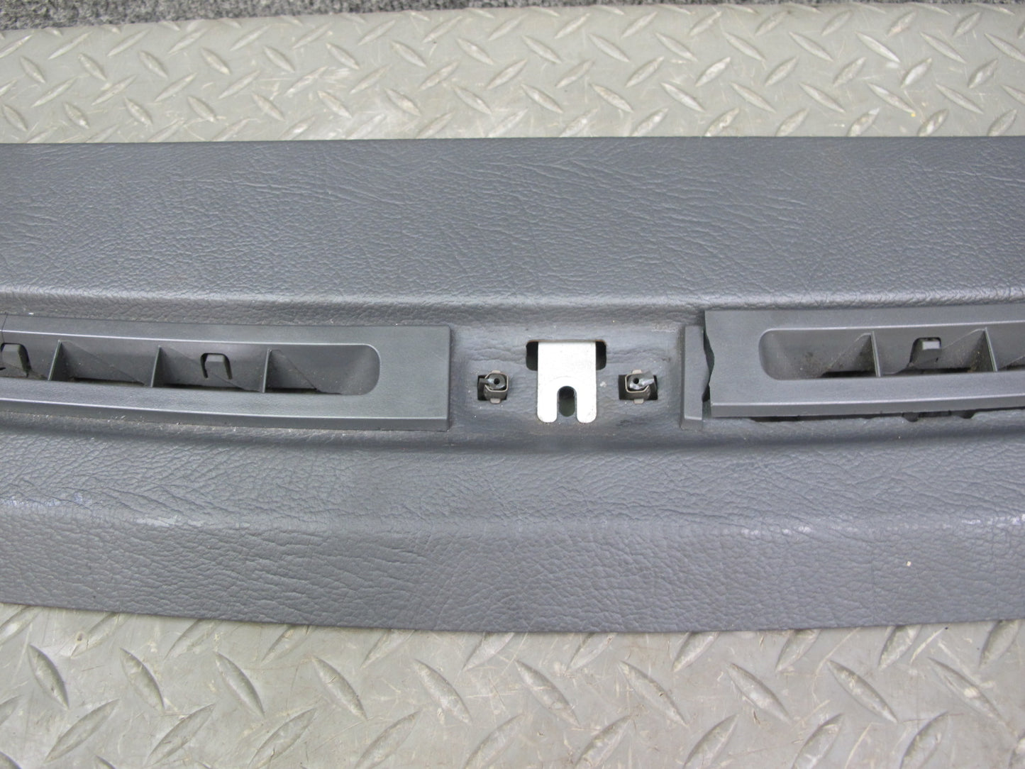 86-88 Mazda RX7 FC3S Dashboard Dash Upper Air Vent Trim Cover Panel Gray OEM