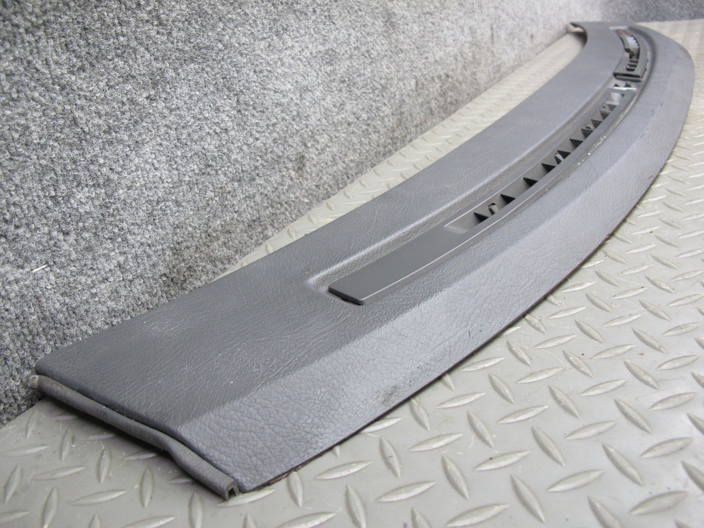 86-88 Mazda RX7 FC3S Dashboard Dash Upper Air Vent Trim Cover Panel Gray OEM