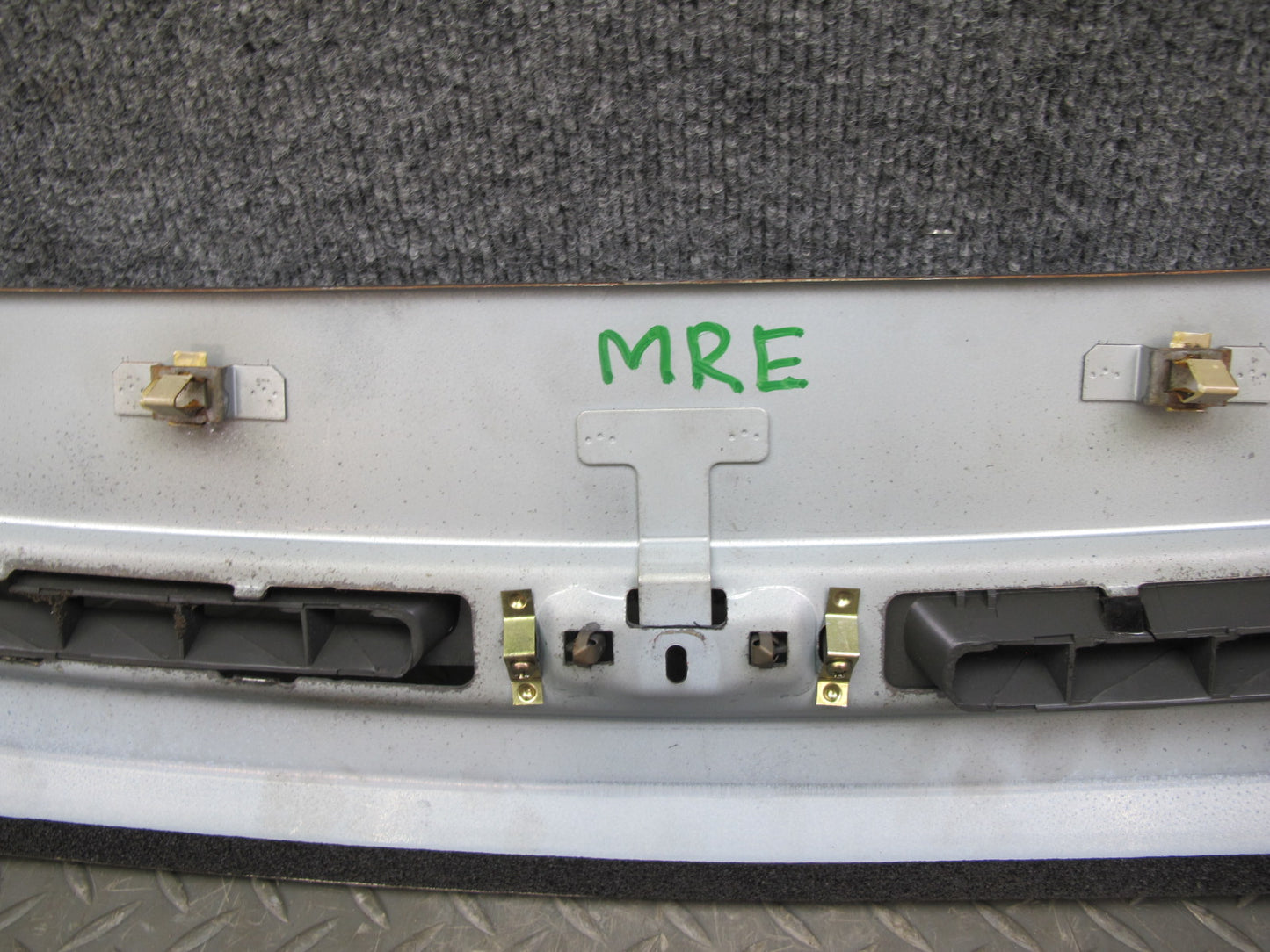 86-88 Mazda RX7 FC3S Dashboard Dash Upper Air Vent Trim Cover Panel Gray OEM