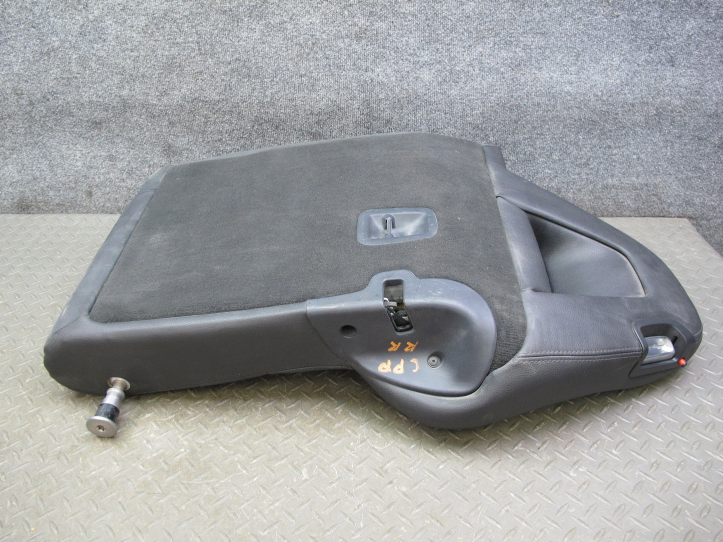 2010-2016 Porsche Panamera 970 Rear Right Pass Side Upper Seat Cushion Leather
