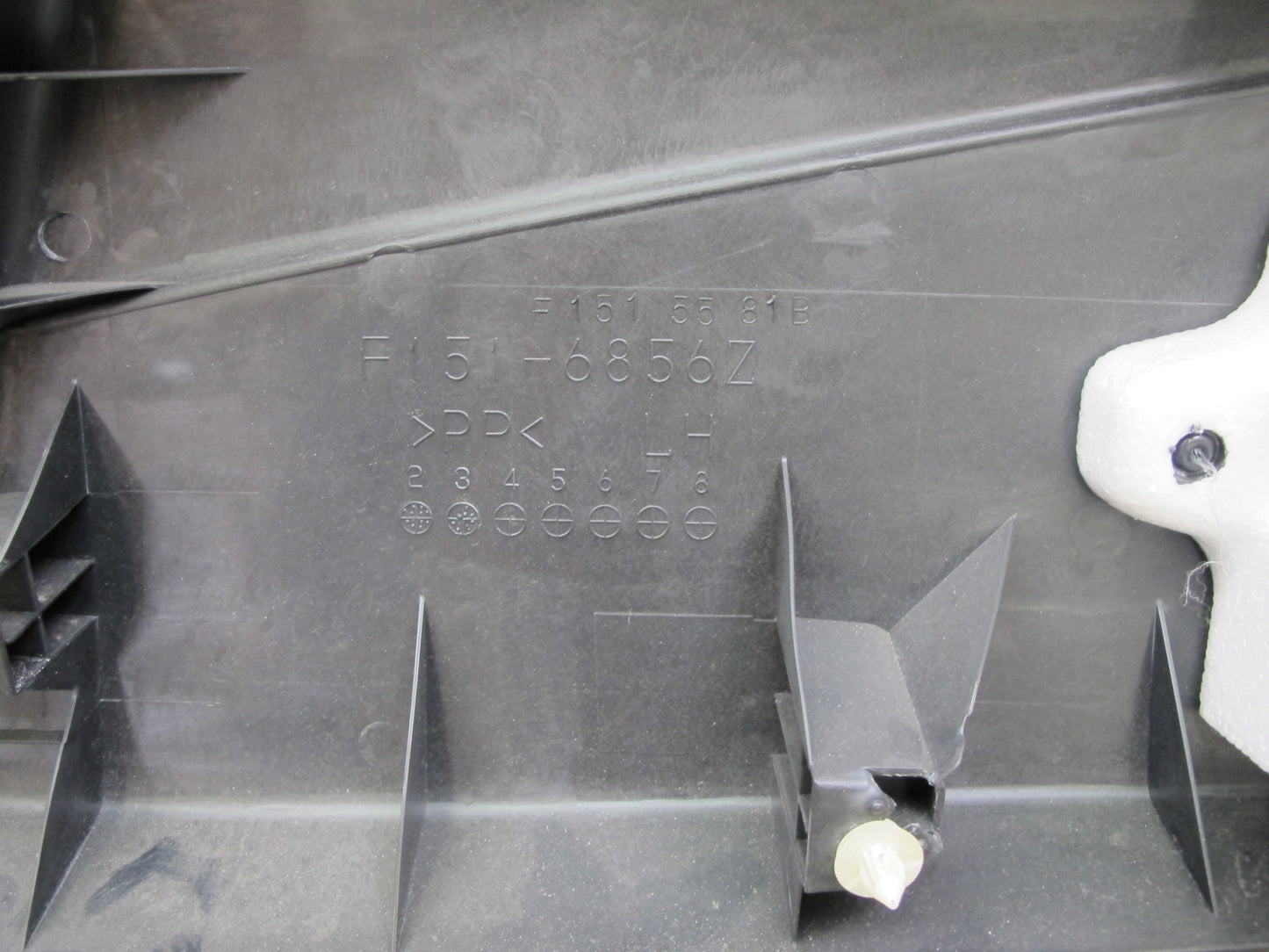 04-08 Mazda RX8 Rear Left & Right Side Door Quarter Panel Trim Cover Set OEM