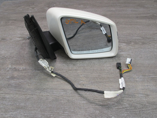 2012-2015 Mercedes W166 X166 Right Door Heated Side View Mirror w Blind Spot