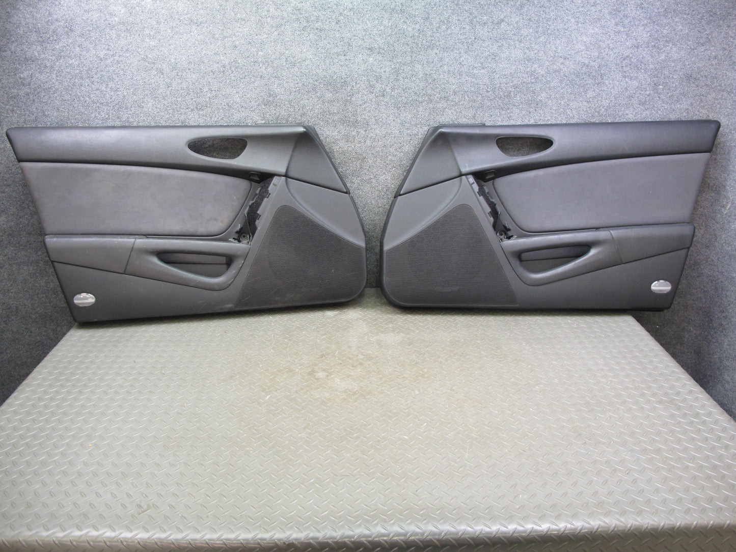 04-08 Mazda RX8 Front Left & Right Side Door Panel Trim Cover Set OEM