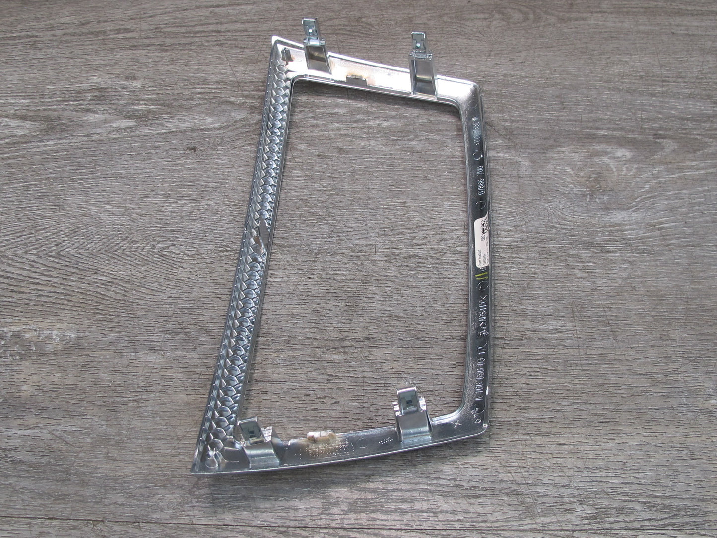 2012-2015 Mercedes W166 Dash Front Center Radio Chrome Trim Bezel Panel