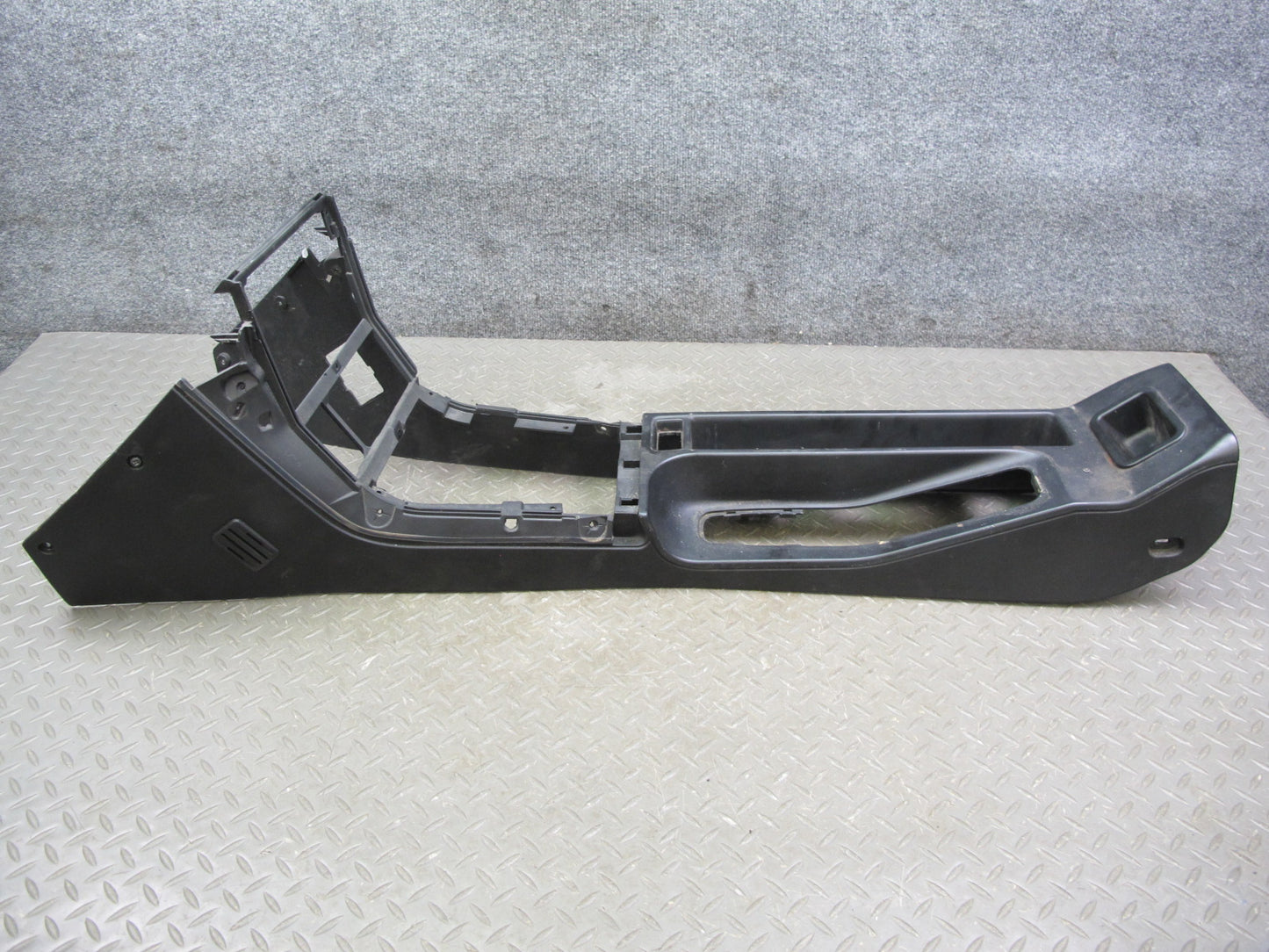 96-02 BMW E36/7 Z3 Roadster Center Console Trim Cover Panel Black OEM