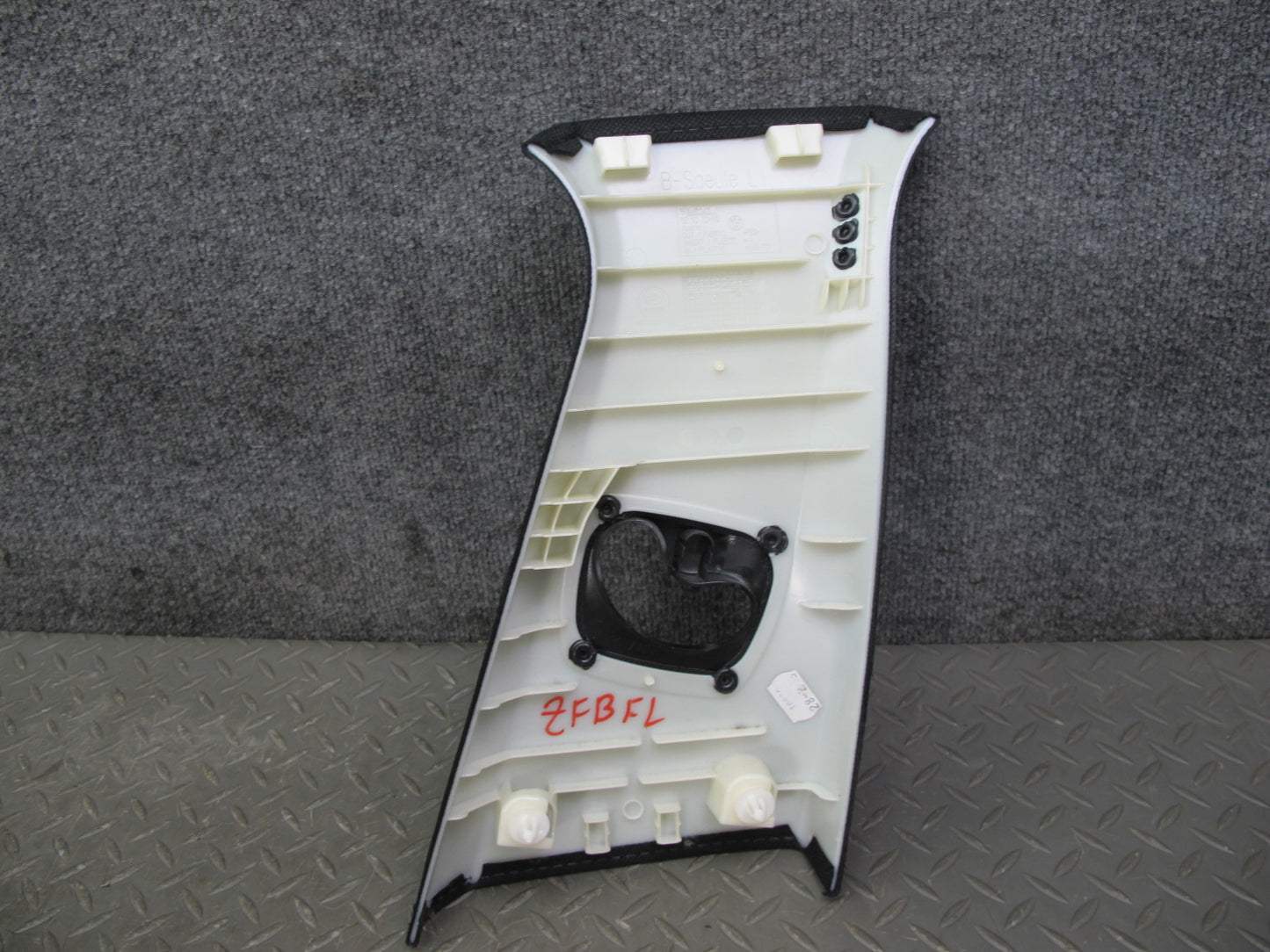 11-16 BMW F10 5-SERIES Set of 2 Center Upper B Pillar Trim Cover Panel OEM