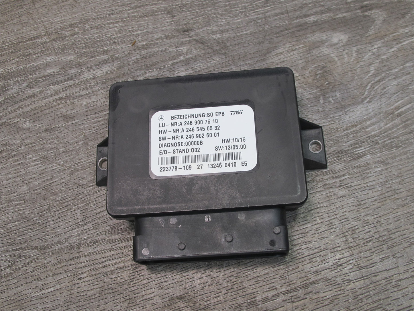 2012-2015 Mercedes W166 X166 Parking Assist Control Module 2469007510