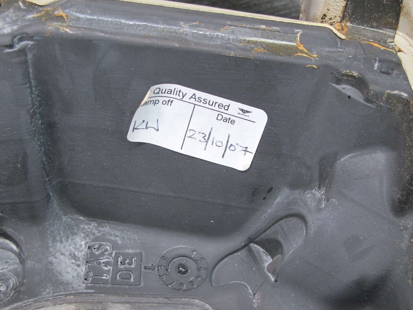 03-10 Bentley Continental GTC GT Flying Spur Leather Steering