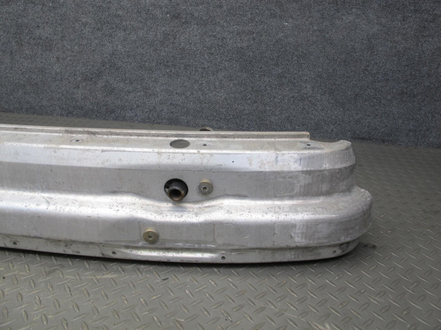 94-99 BMW E36 3-SERIES Rear Bumper Impact Reinforcement Bar w Shocks OEM