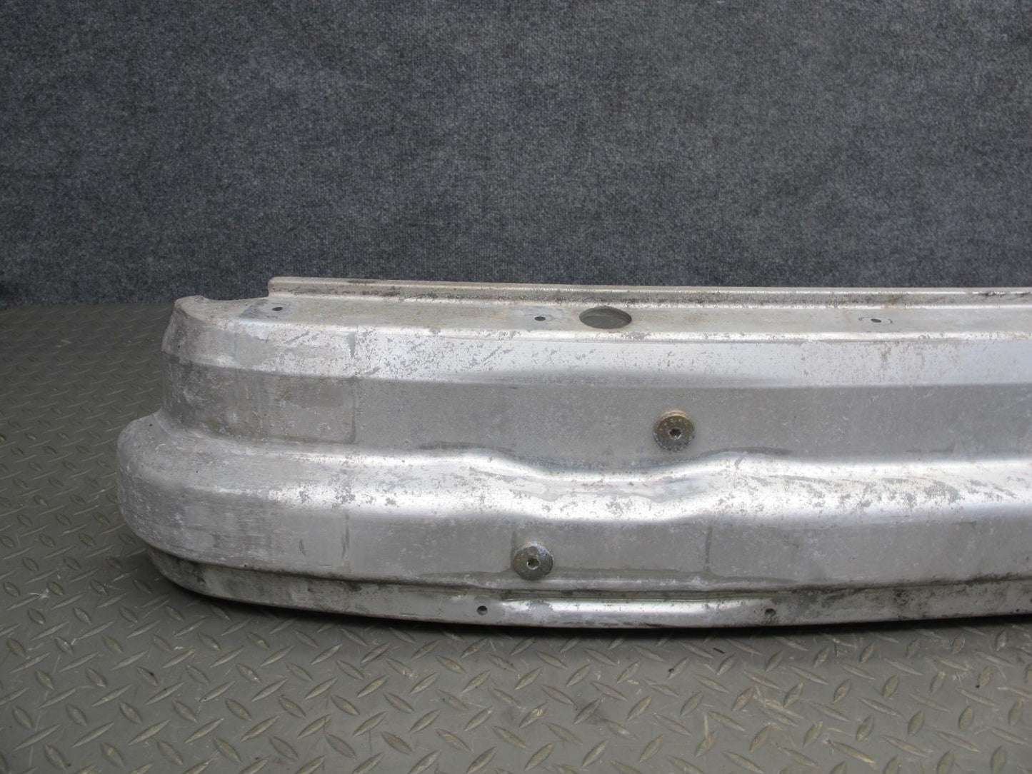 94-99 BMW E36 3-SERIES Rear Bumper Impact Reinforcement Bar w Shocks OEM
