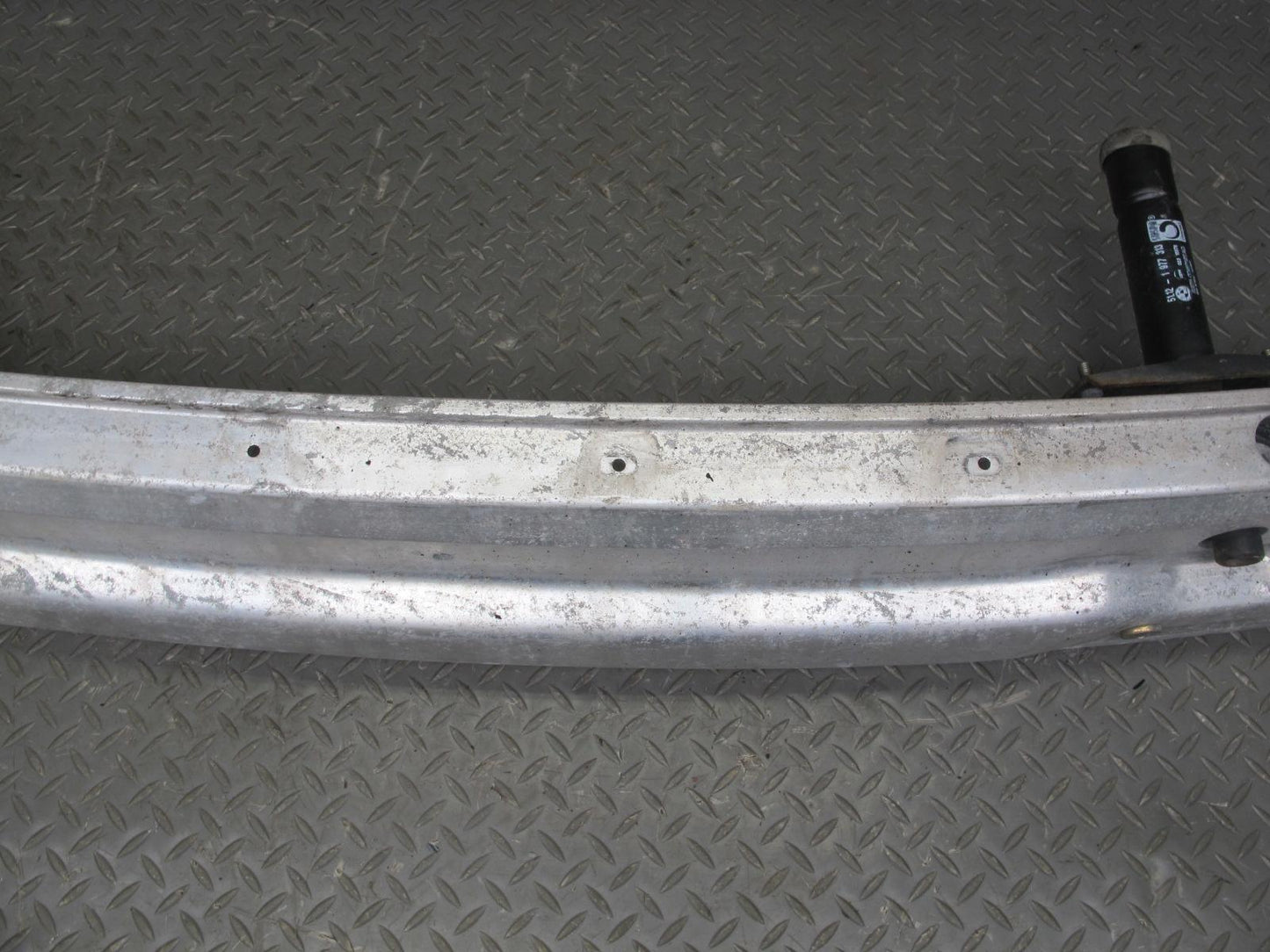94-99 BMW E36 3-SERIES Rear Bumper Impact Reinforcement Bar w Shocks OEM