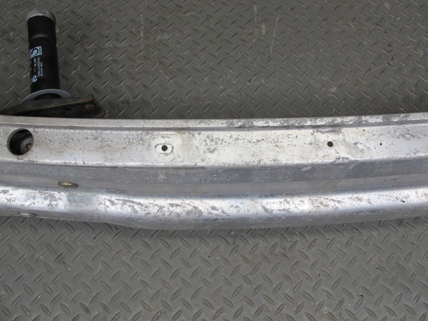 94-99 BMW E36 3-SERIES Rear Bumper Impact Reinforcement Bar w Shocks OEM