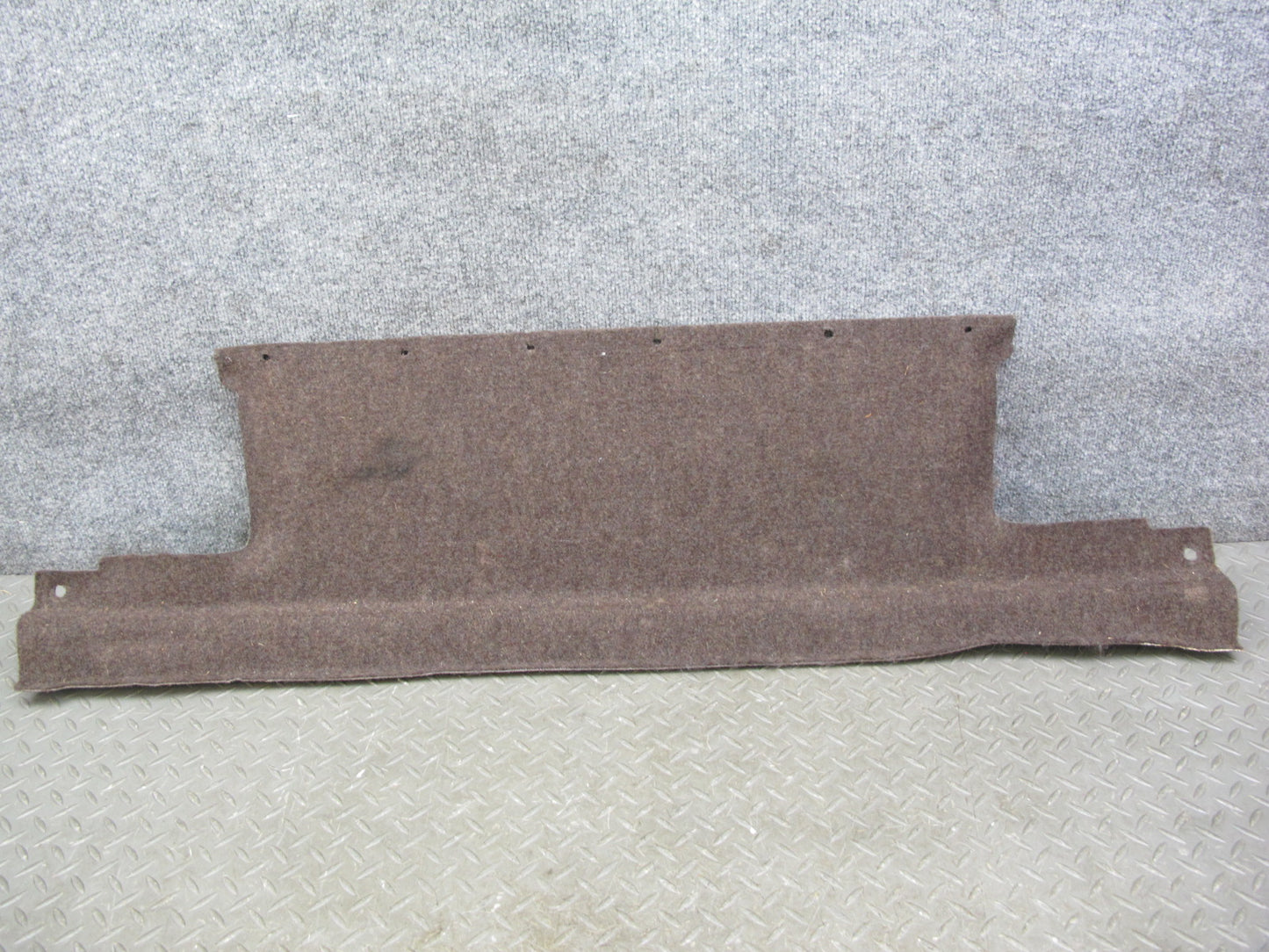 86-91 Mercedes W126 Rear Trunk Lid Carpet Liner Cover OEM