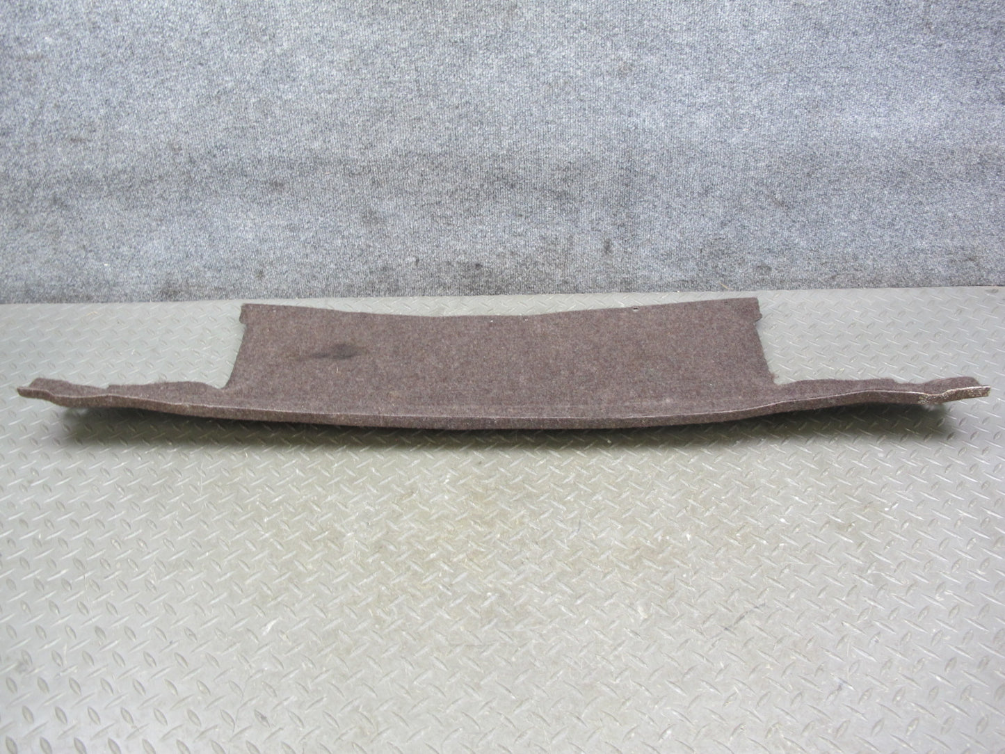 86-91 Mercedes W126 Rear Trunk Lid Carpet Liner Cover OEM