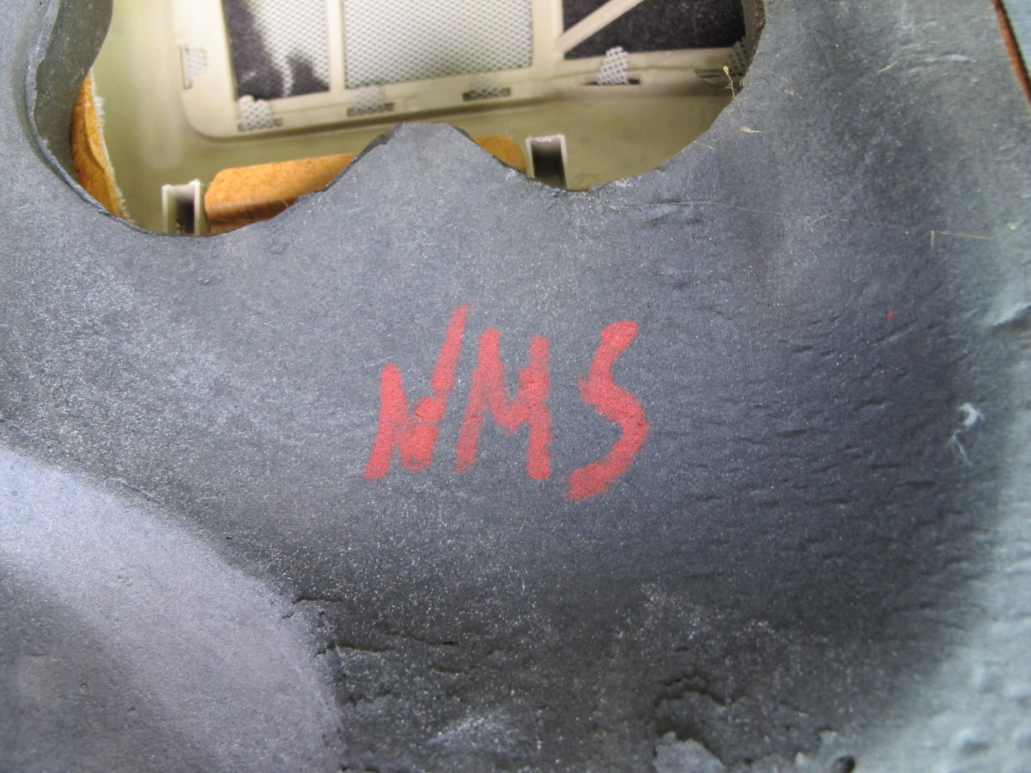 86-91 Mercedes W126 Rear Parcel Shelf Compartment Storage Panel w Brake Light