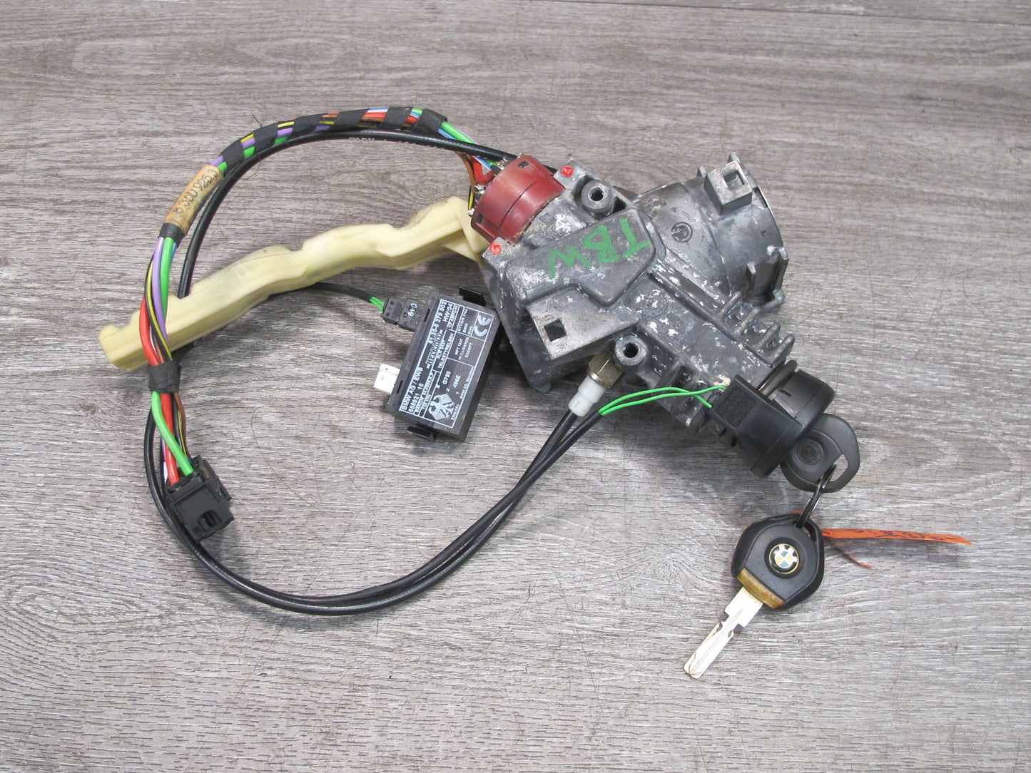 1999 BMW E36 328i M52 Engine ECU DME EWS2 Door Handle Ignition Lock KEY Set OEM