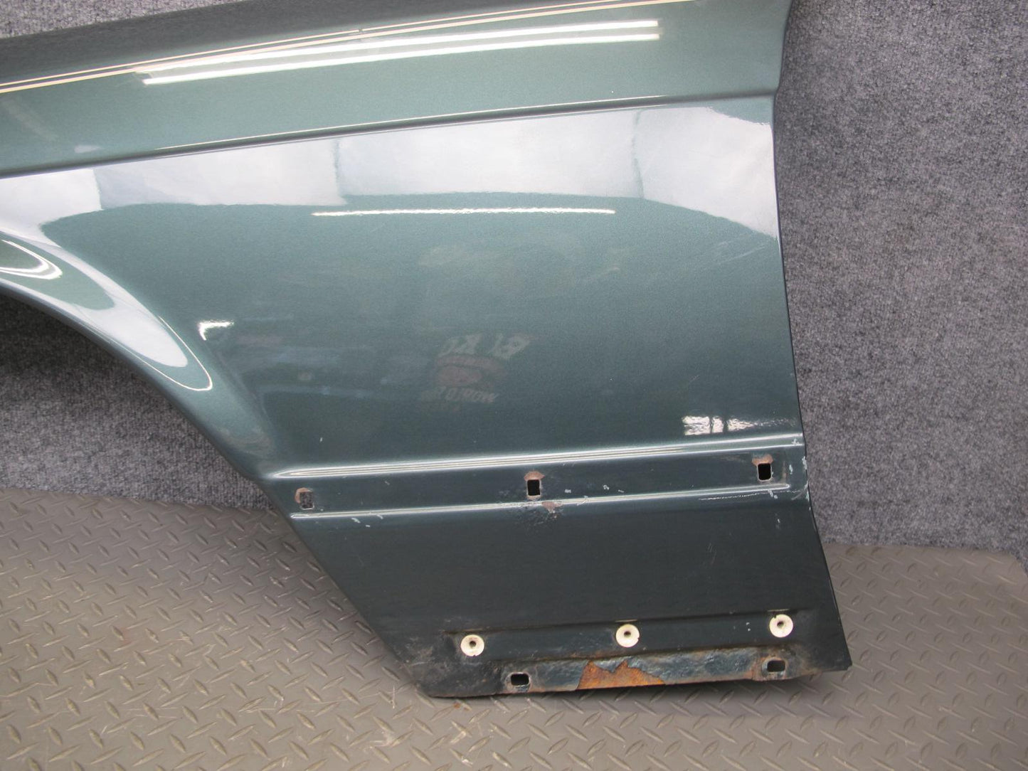 86-91 Mercedes W126 Front Left Fender Shell Cover Panel OEM
