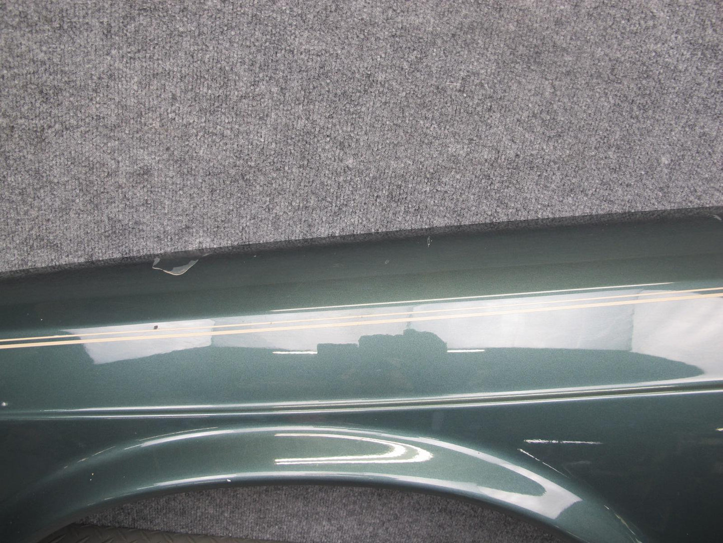 86-91 Mercedes W126 Front Left Fender Shell Cover Panel OEM
