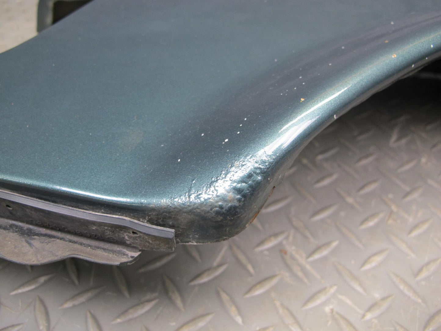 86-91 Mercedes W126 Front Left Fender Shell Cover Panel OEM